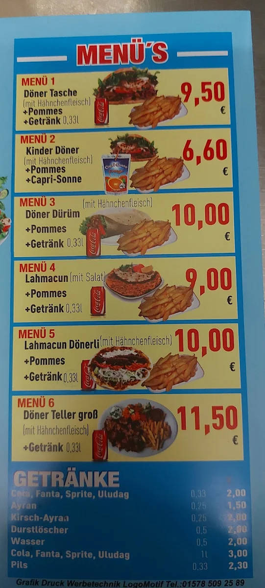 Speisekarte photo 3
