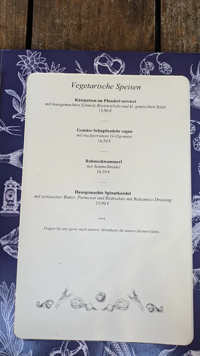 Speisekarte photo 2