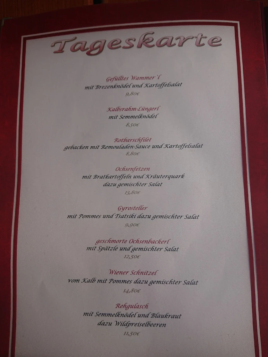 Speisekarte photo 6