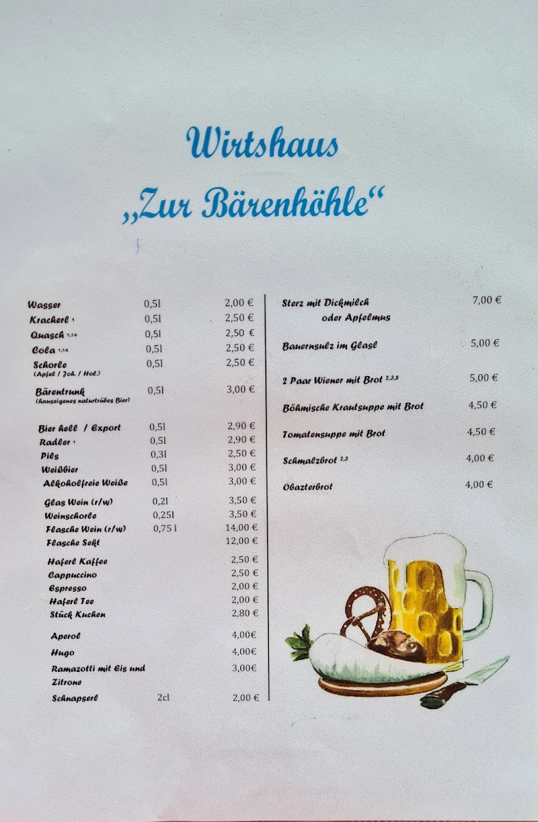 Speisekarte photo 2