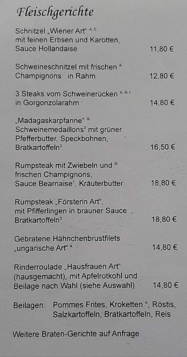 Speisekarte photo 1
