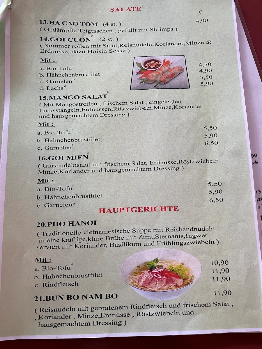 Speisekarte photo 8
