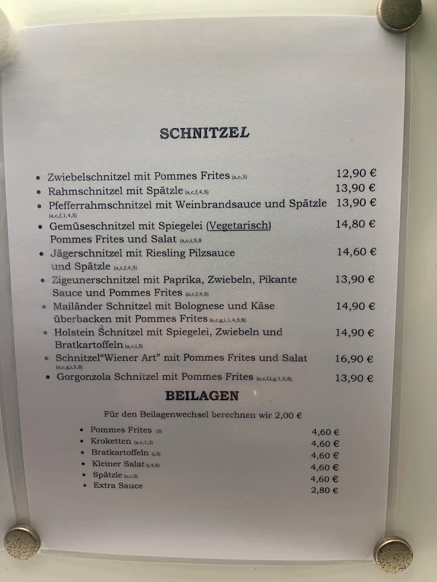 Speisekarte photo 4