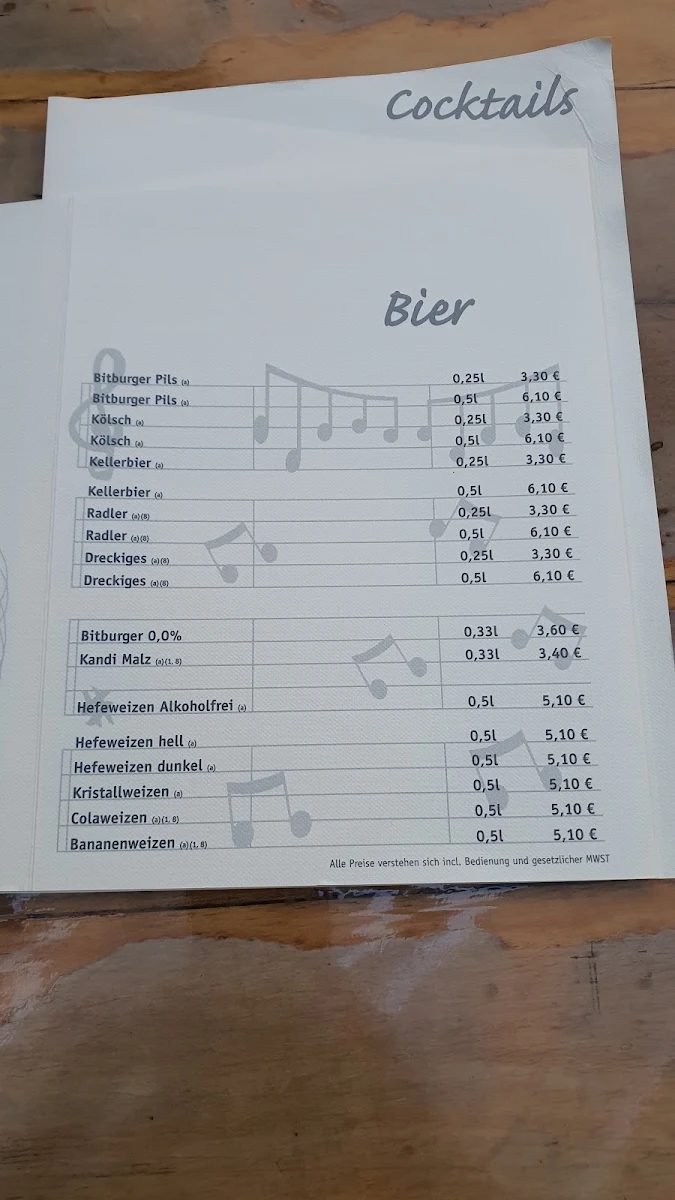 Speisekarte photo 5