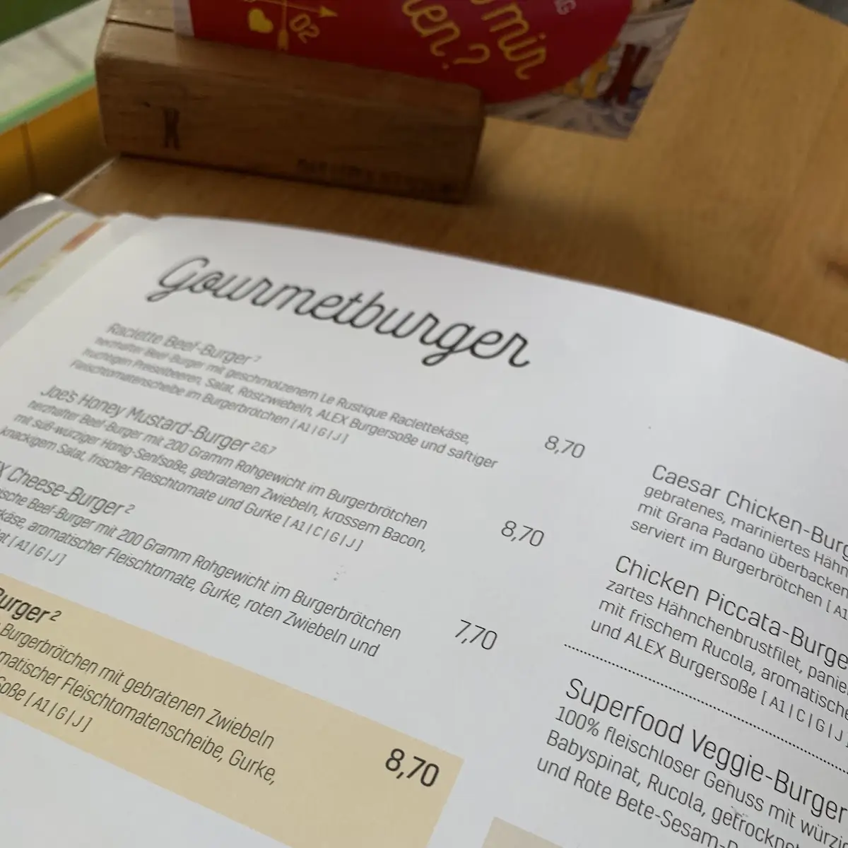 Speisekarte photo 8