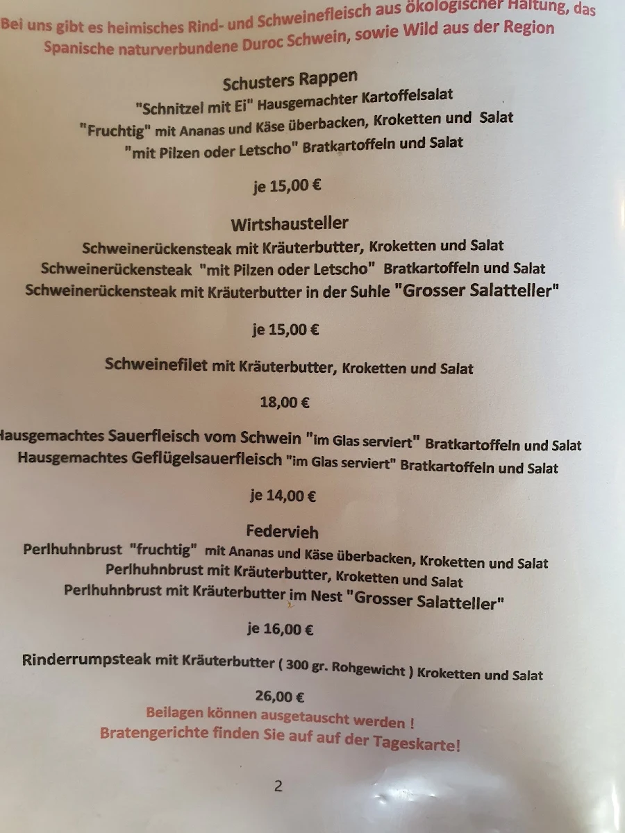 Speisekarte photo 6