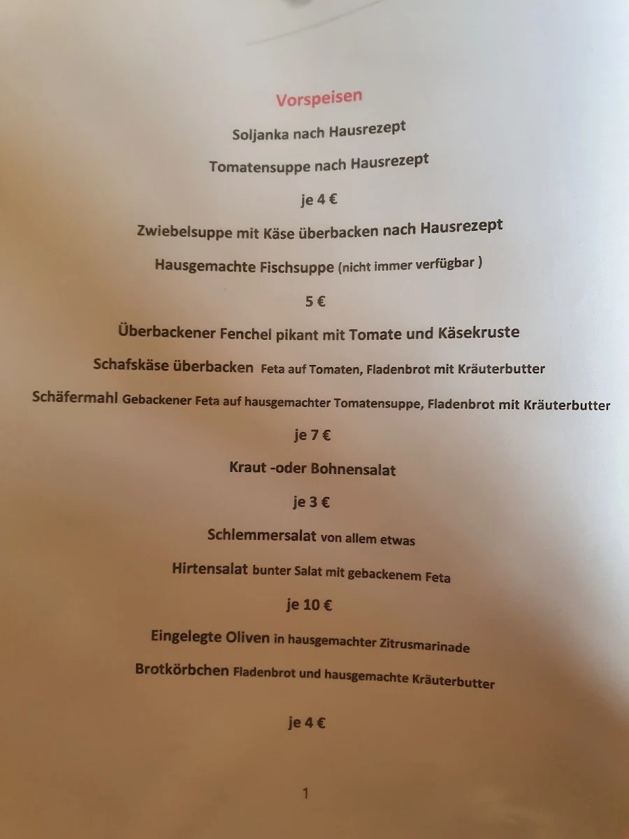 Speisekarte photo 7
