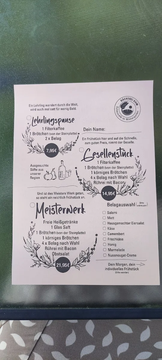 Speisekarte photo 7
