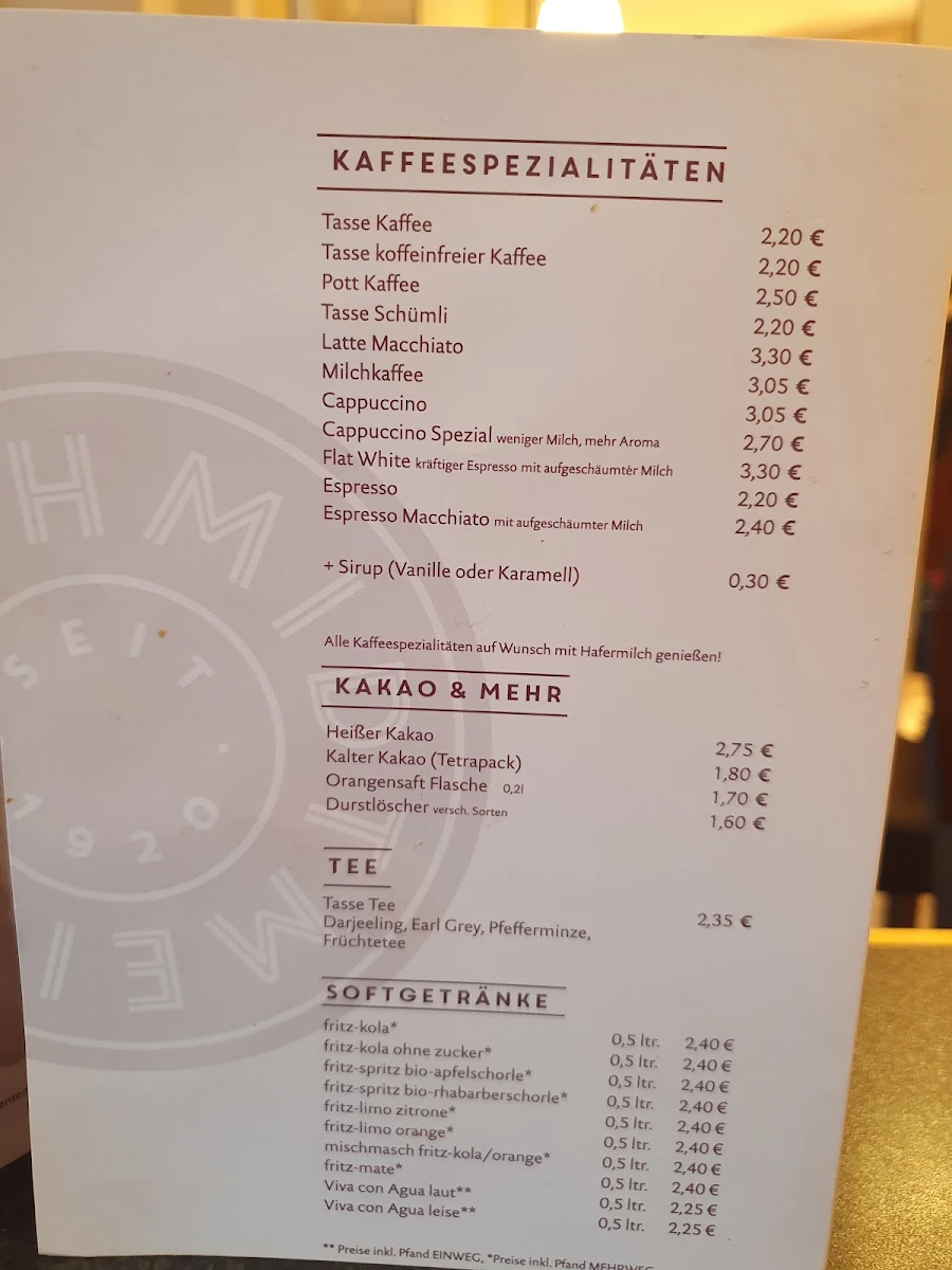 Speisekarte photo 2