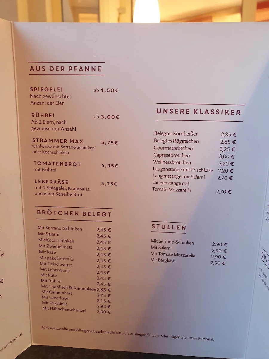Speisekarte photo 3