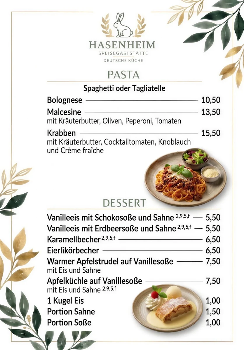 Speisekarte photo 1