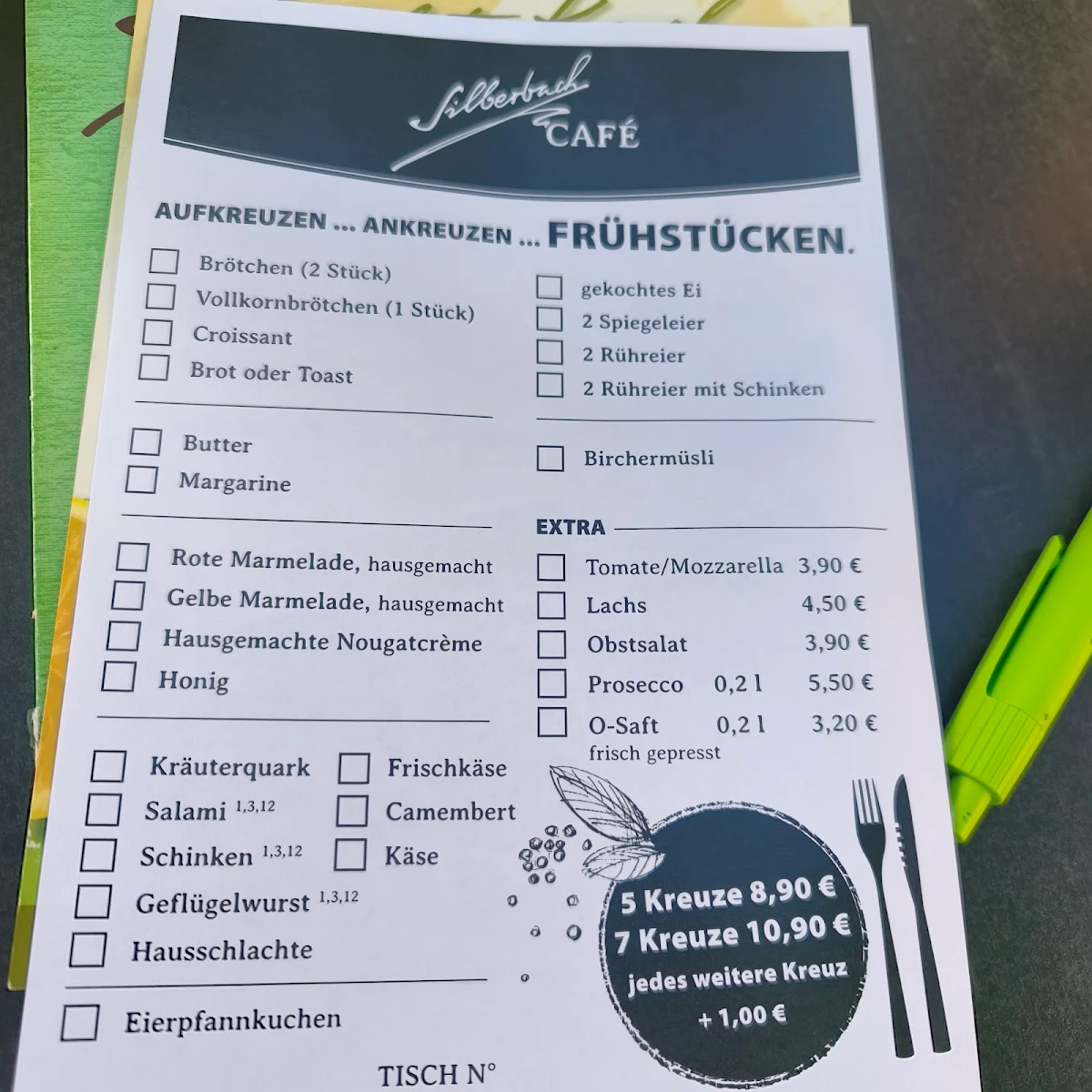 Speisekarte photo 1