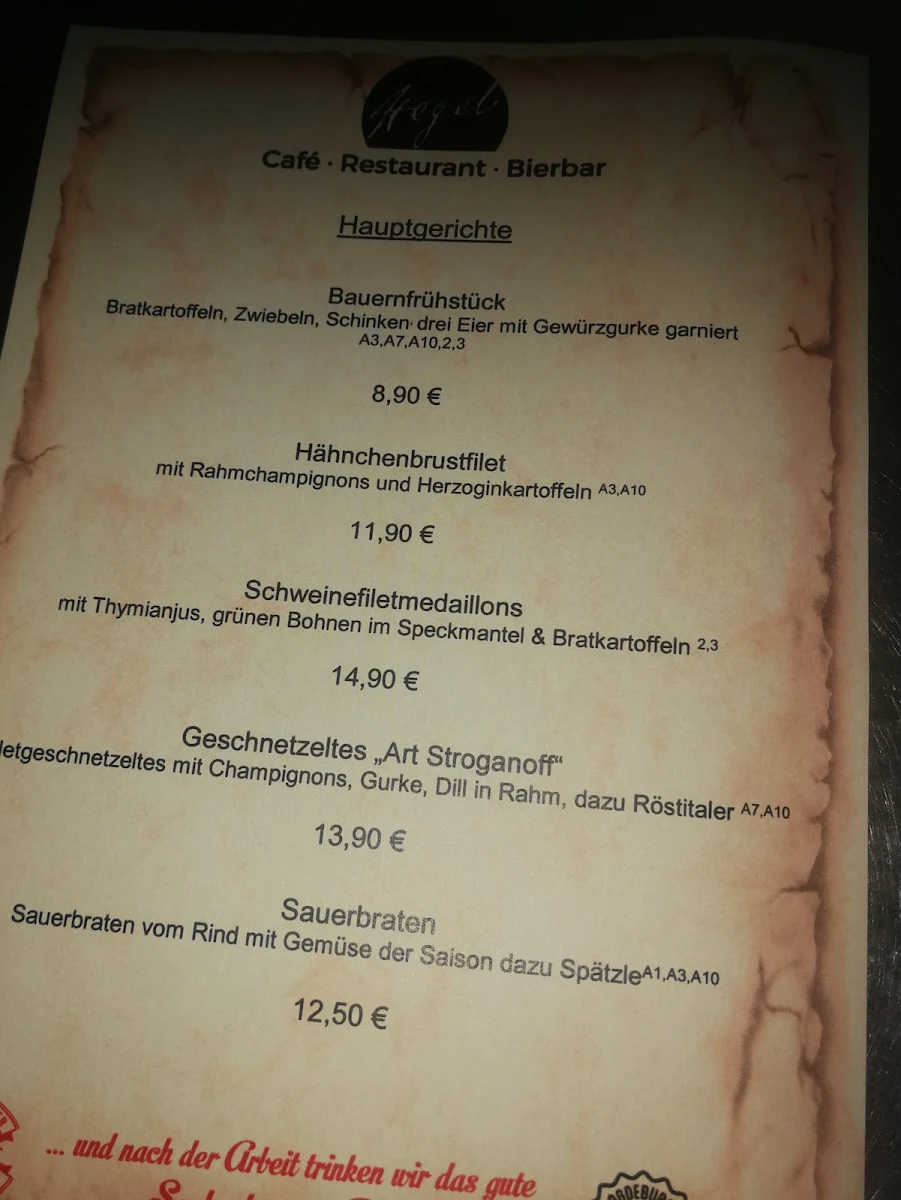 Speisekarte photo 3