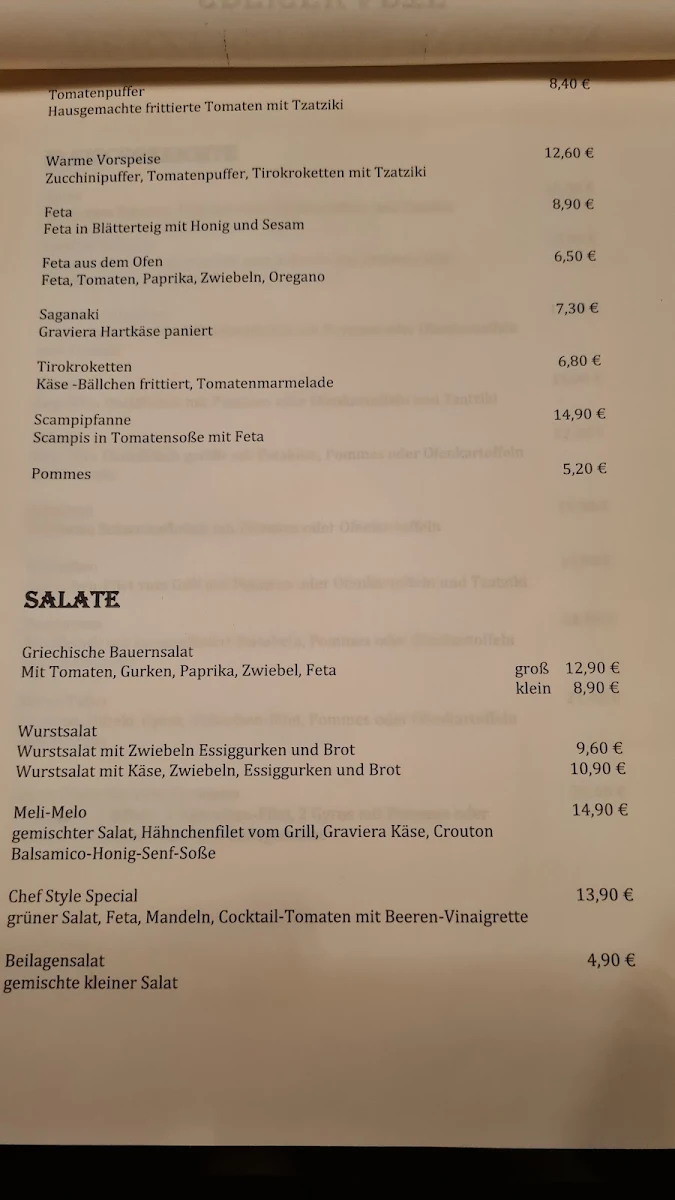 Speisekarte photo 2