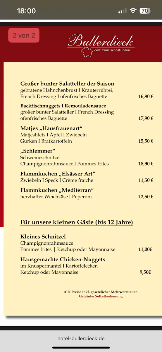Speisekarte photo 4