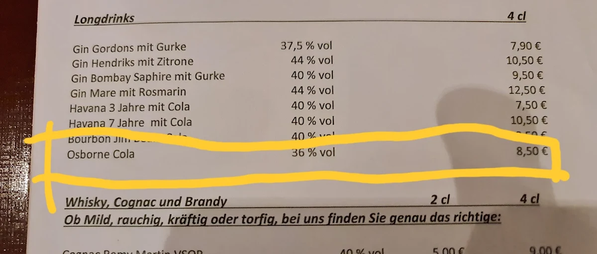 Speisekarte photo 8