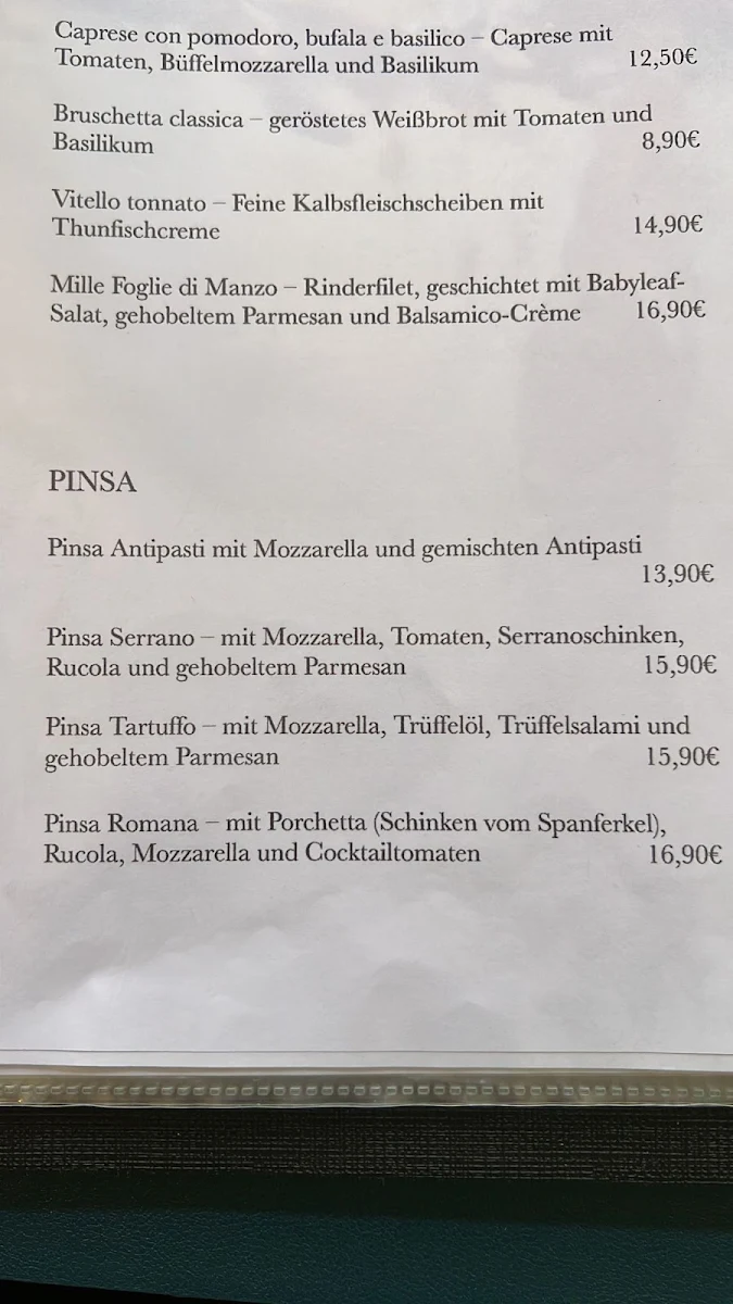 Speisekarte photo 3