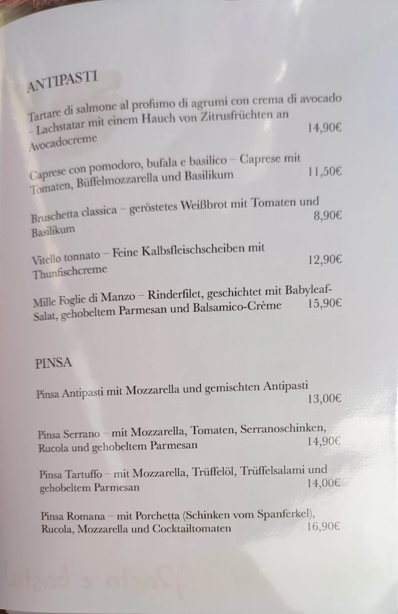 Speisekarte photo 5