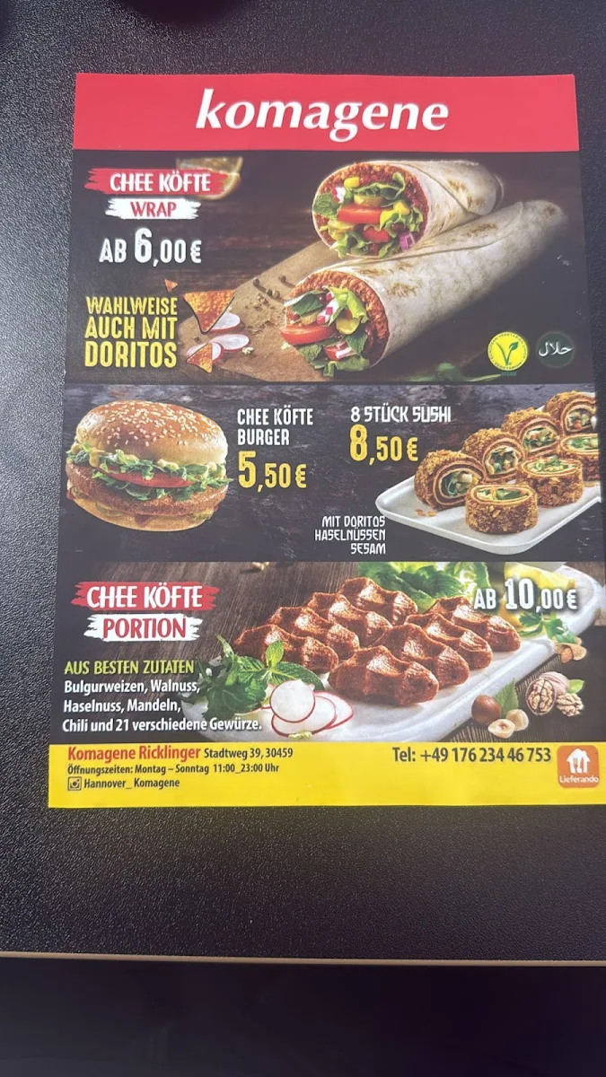 Speisekarte photo 2