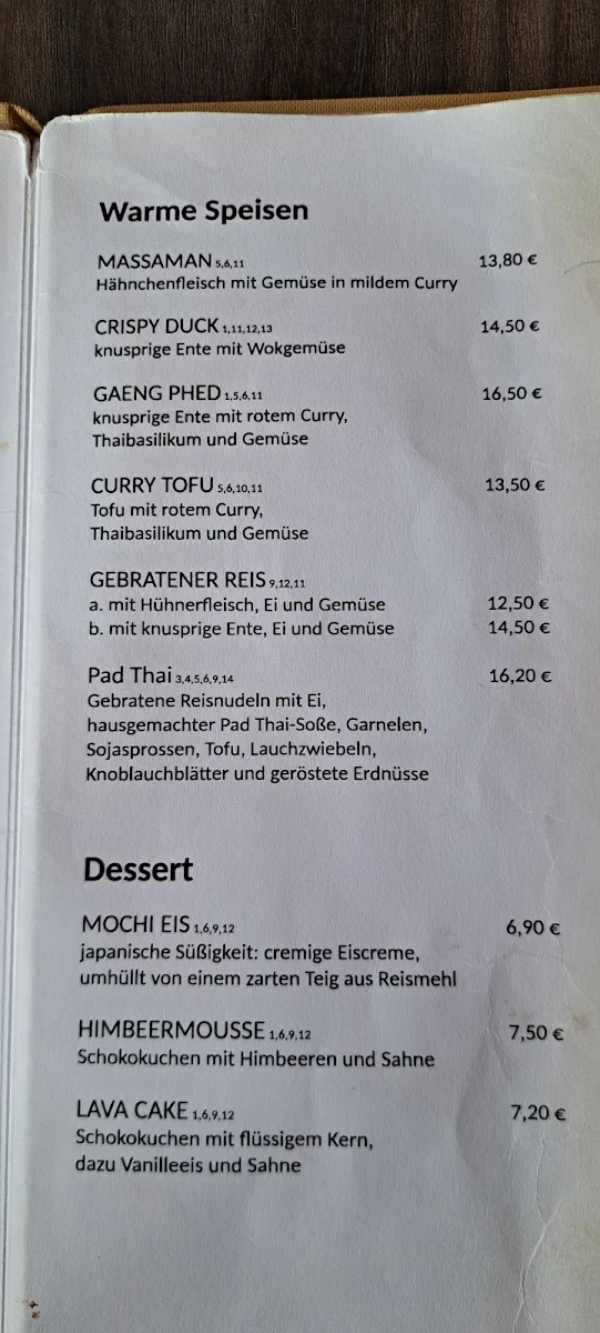 Speisekarte photo 3
