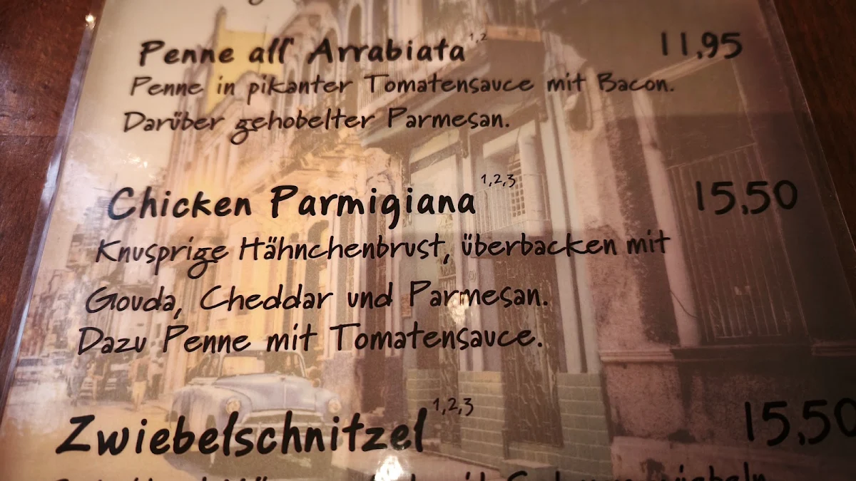 Speisekarte, Coyote GmbH