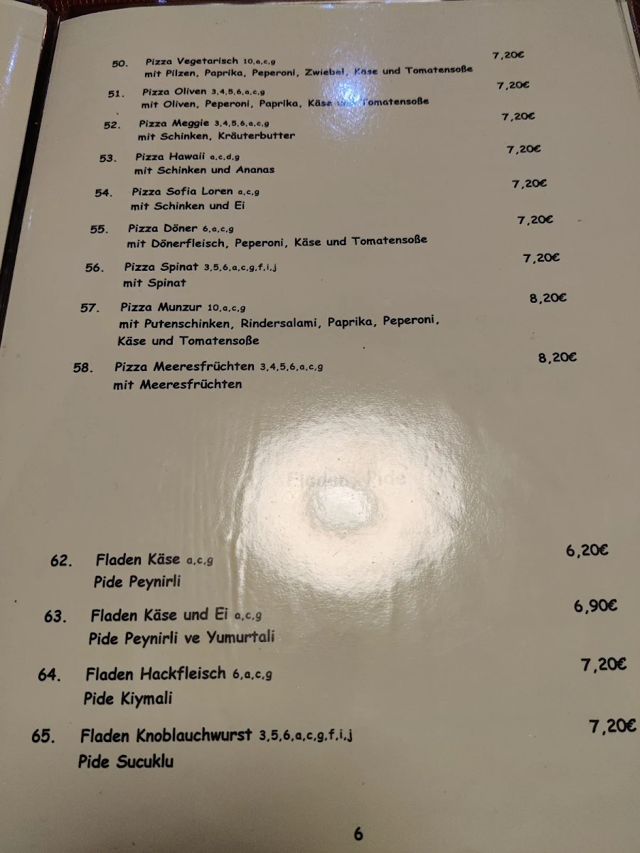 Speisekarte photo 1