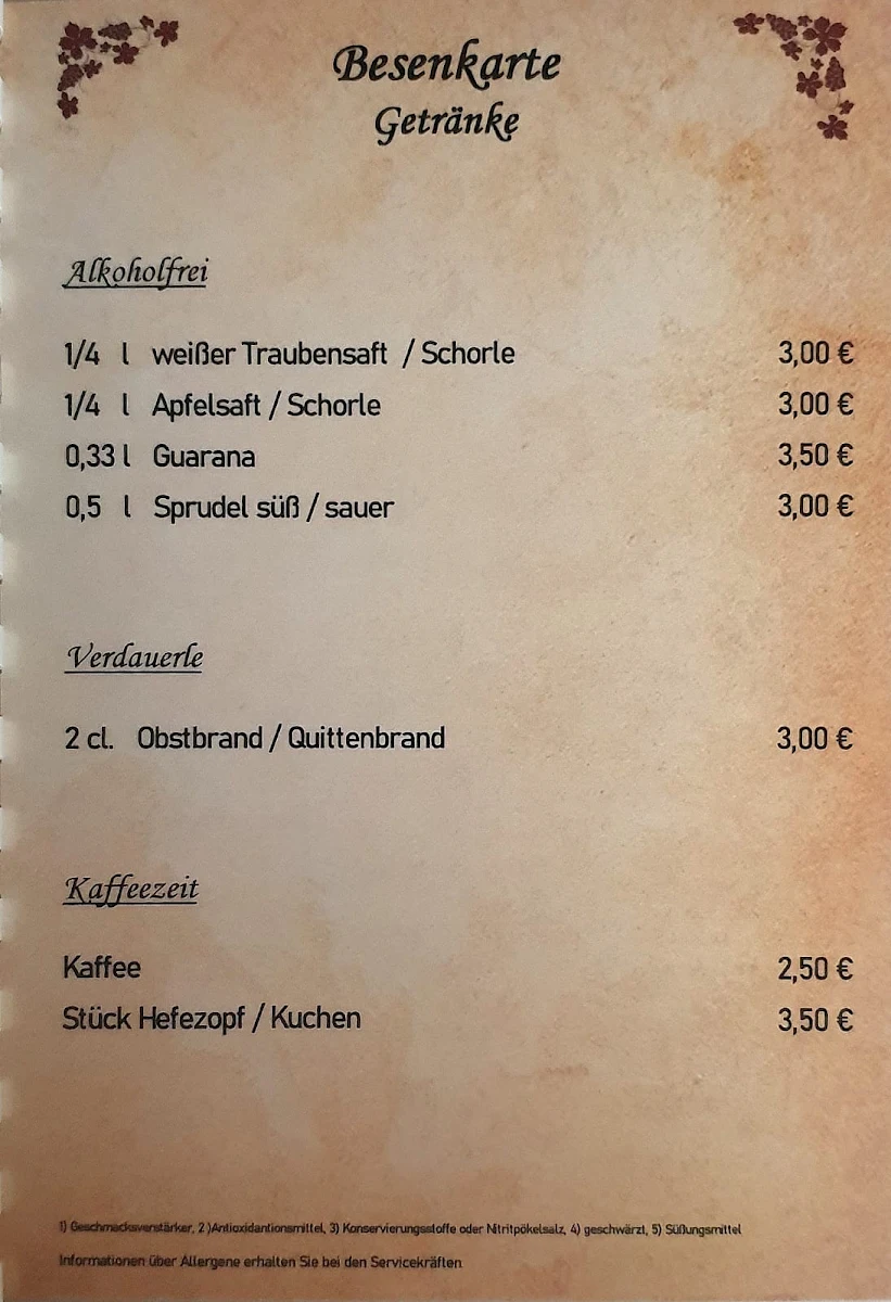 Speisekarte photo 6