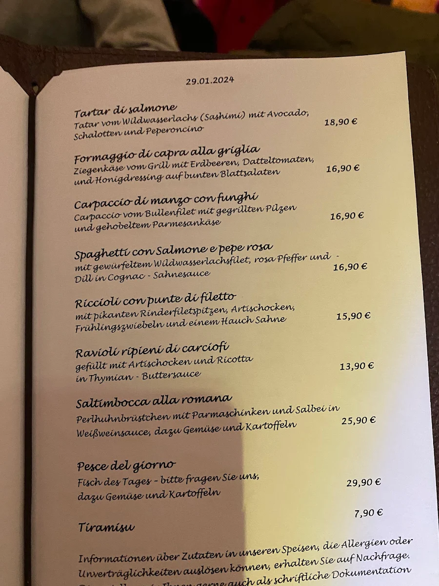Speisekarte photo 1