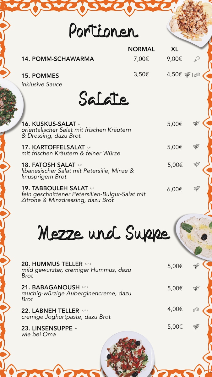 Speisekarte photo 3