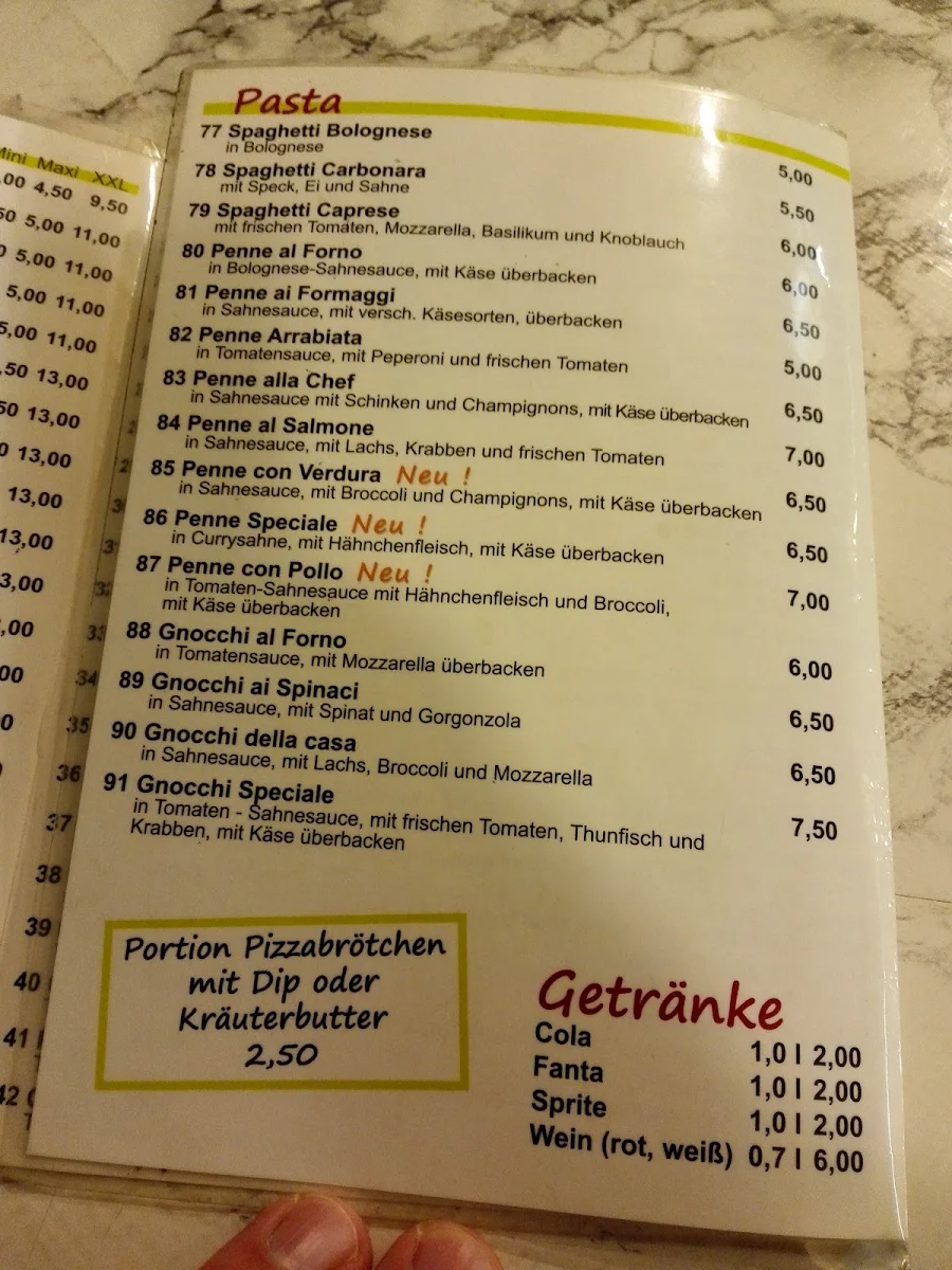 Speisekarte photo 3