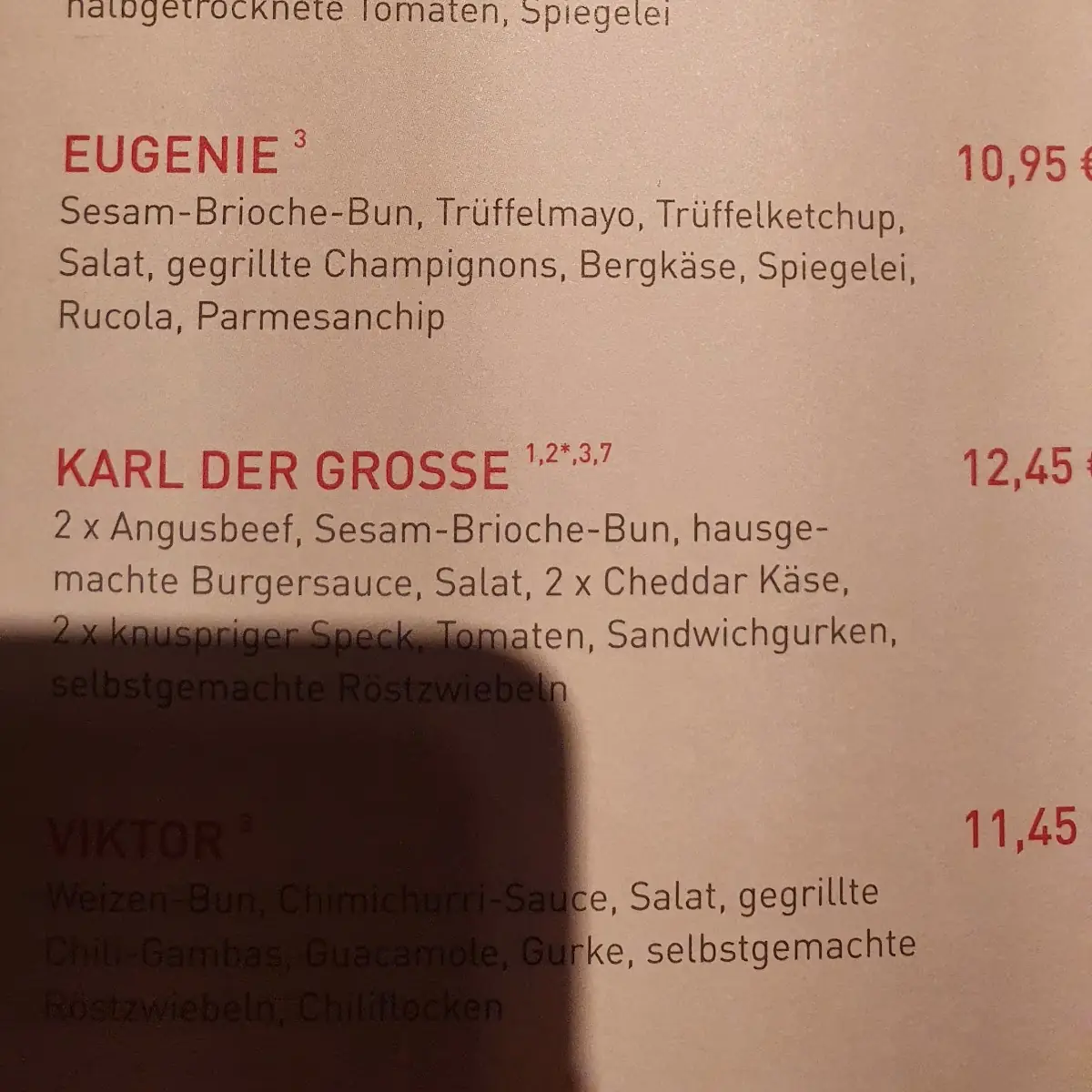 Speisekarte photo 7