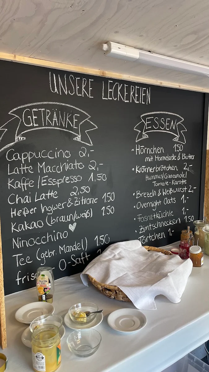 Speisekarte, Wägeles Café
