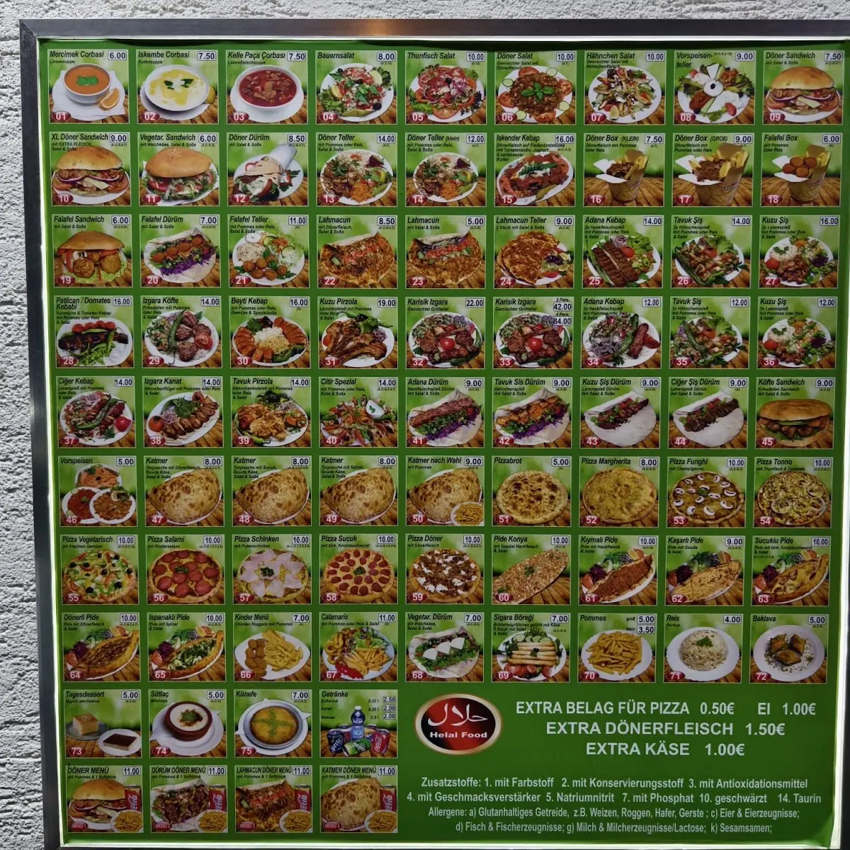 Speisekarte photo 3
