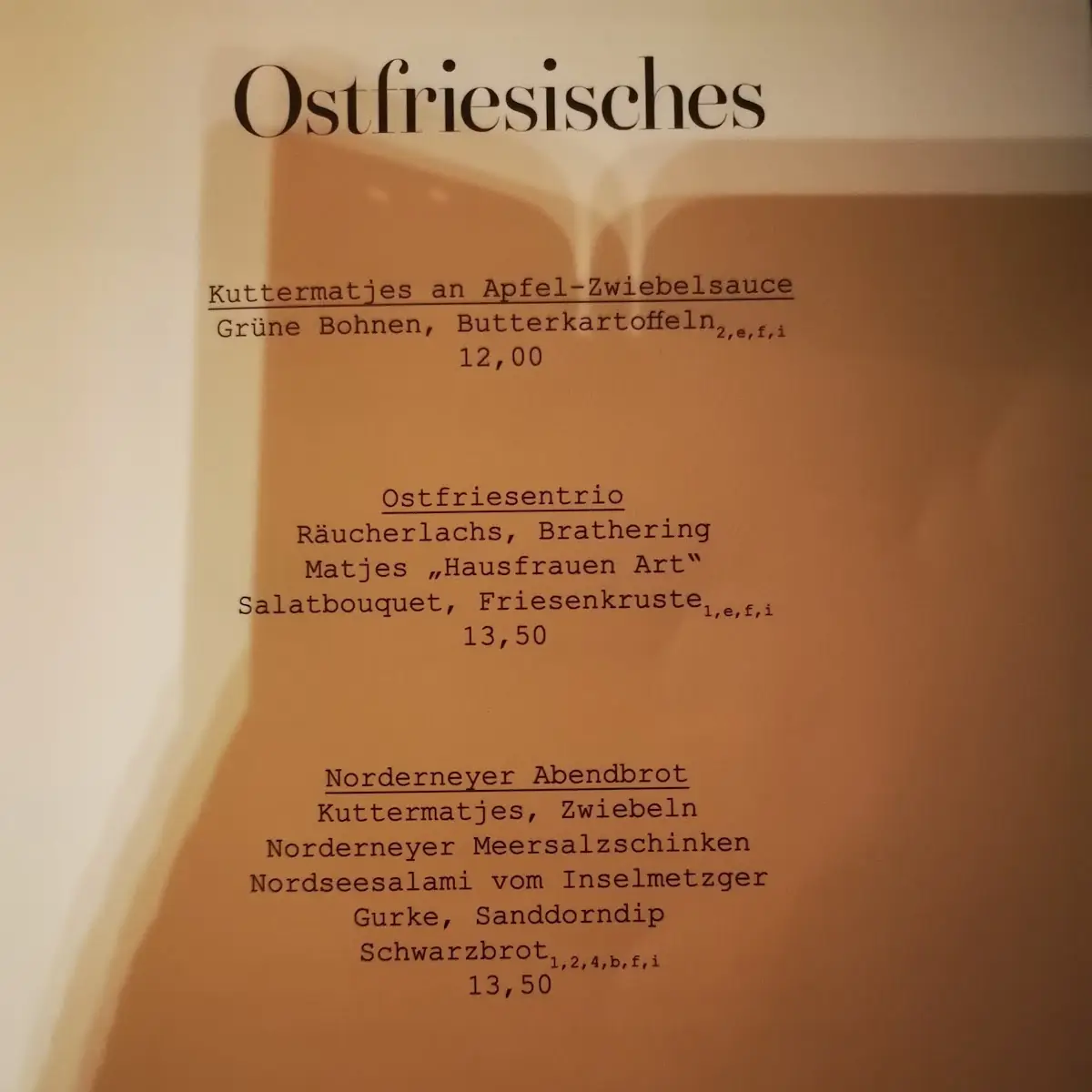 Speisekarte photo 3