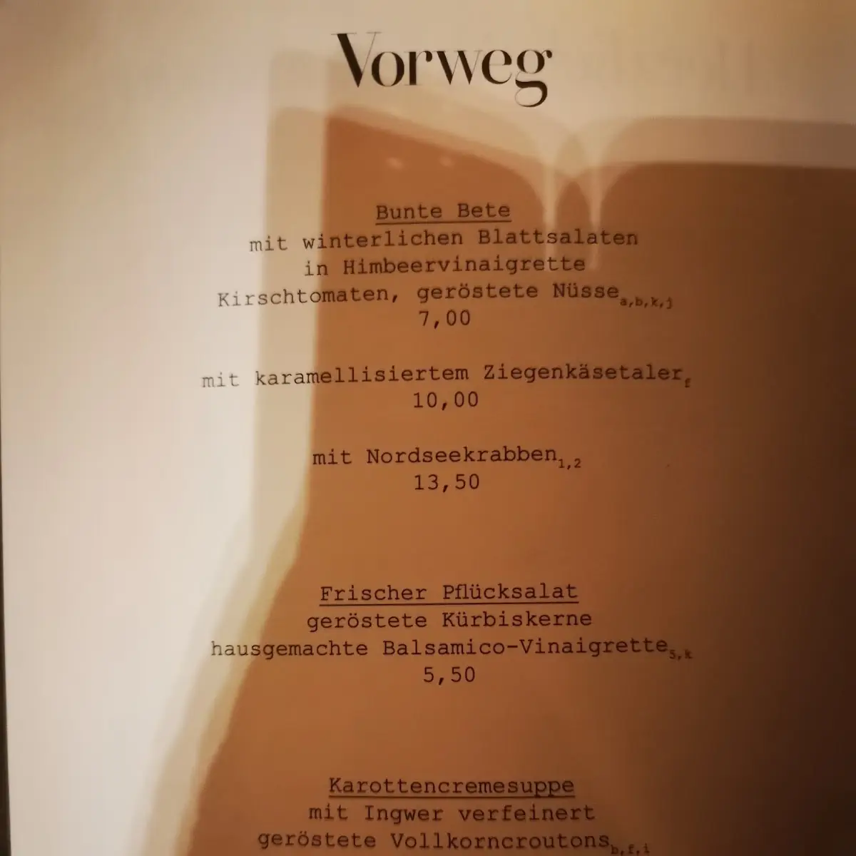 Speisekarte photo 6