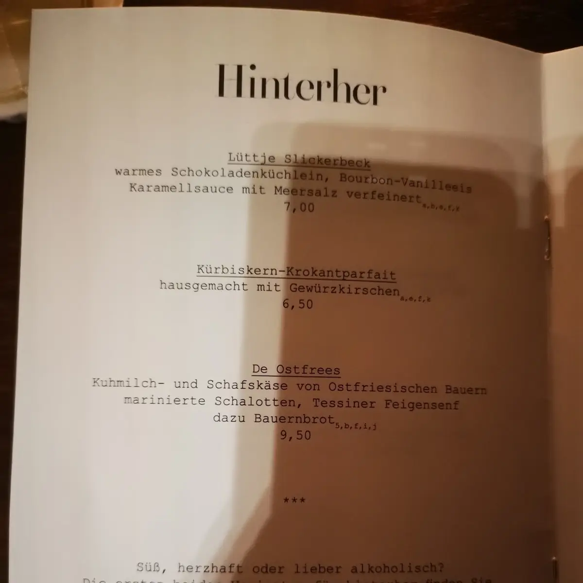 Speisekarte photo 7