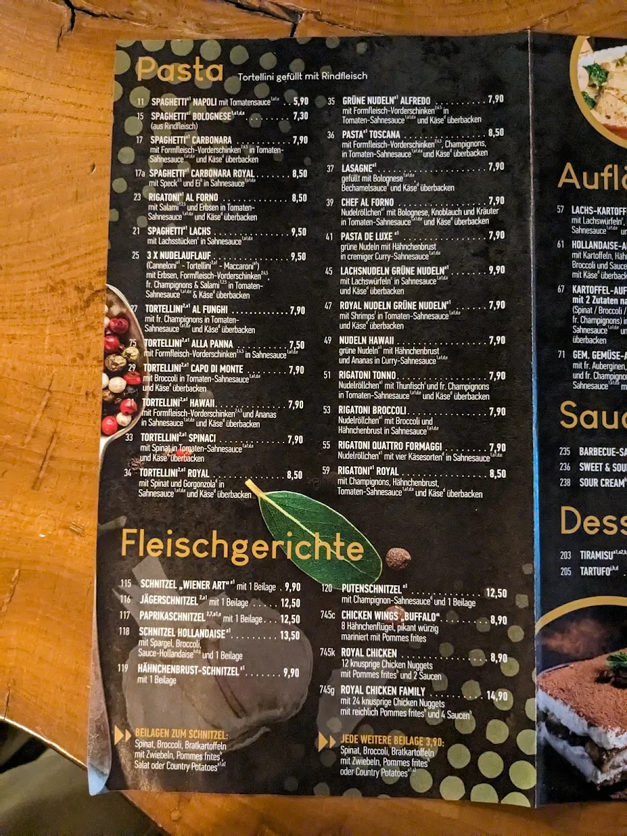 Speisekarte photo 2