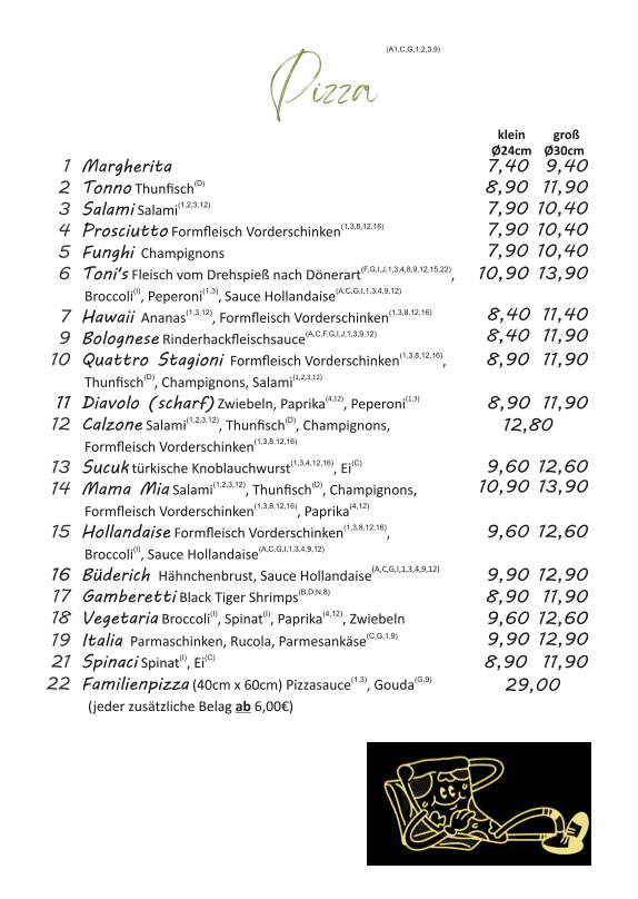 Speisekarte photo 3