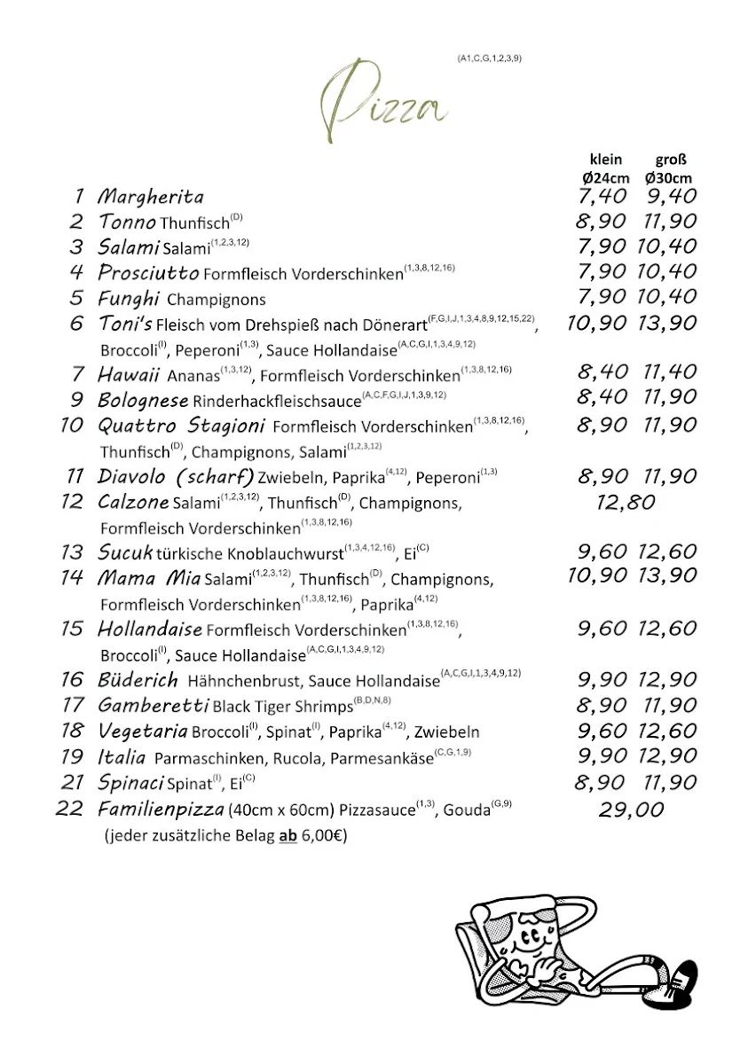 Speisekarte photo 4
