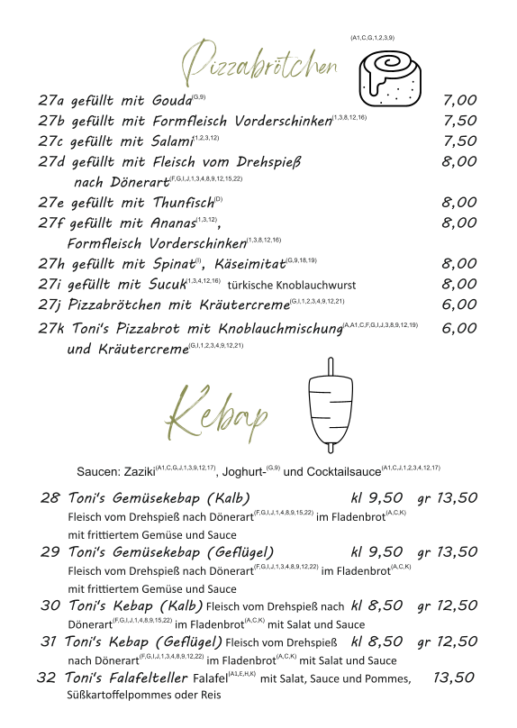 Speisekarte photo 5