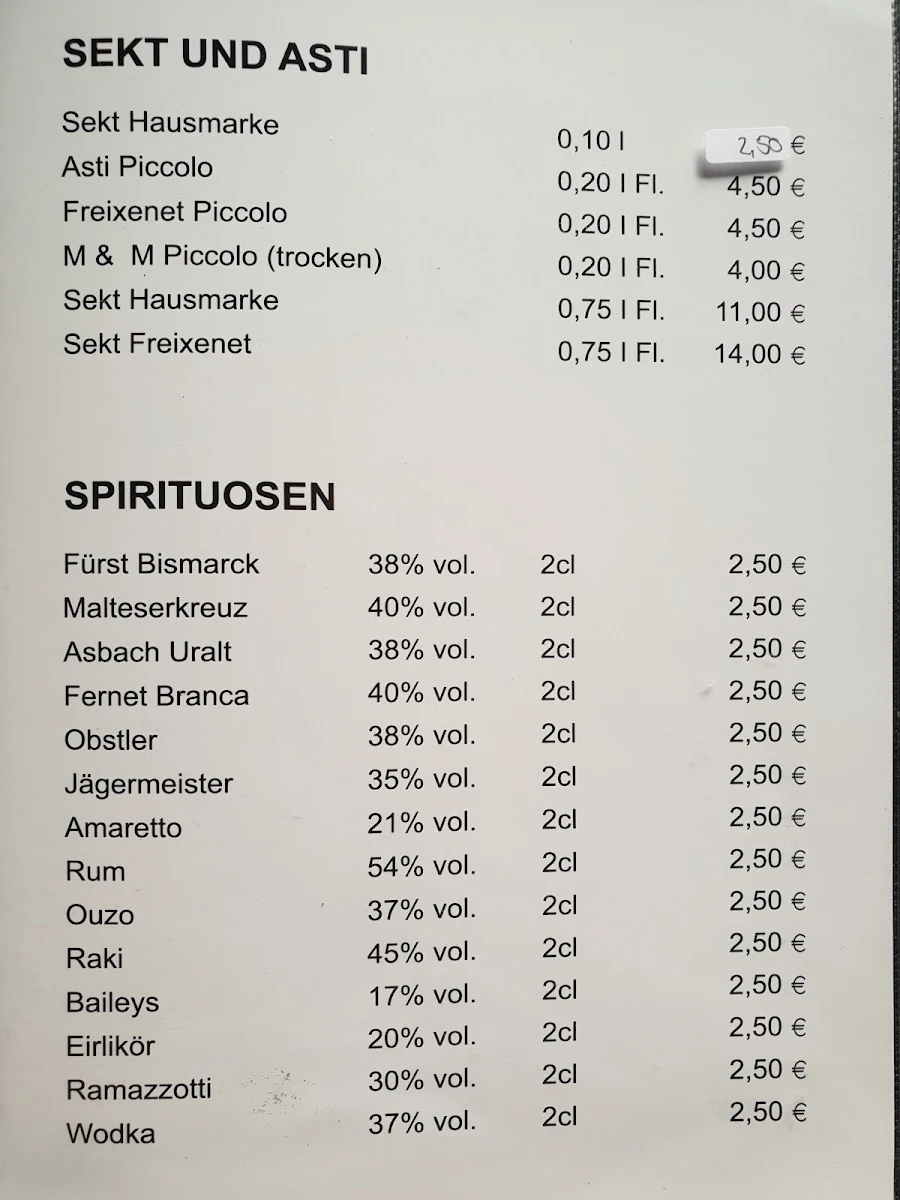 Speisekarte photo 1