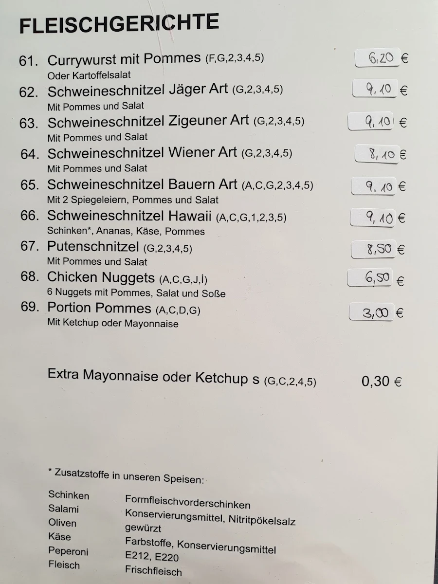 Speisekarte photo 3