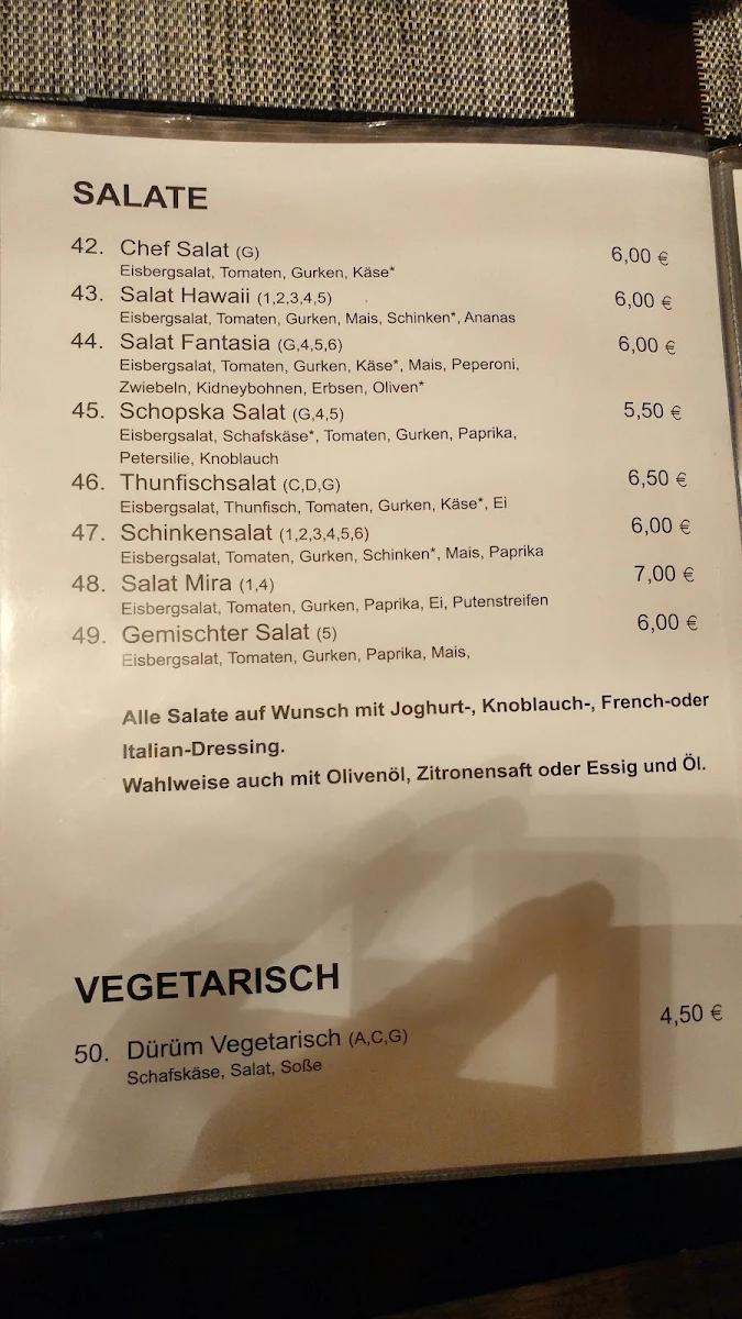 Speisekarte photo 8