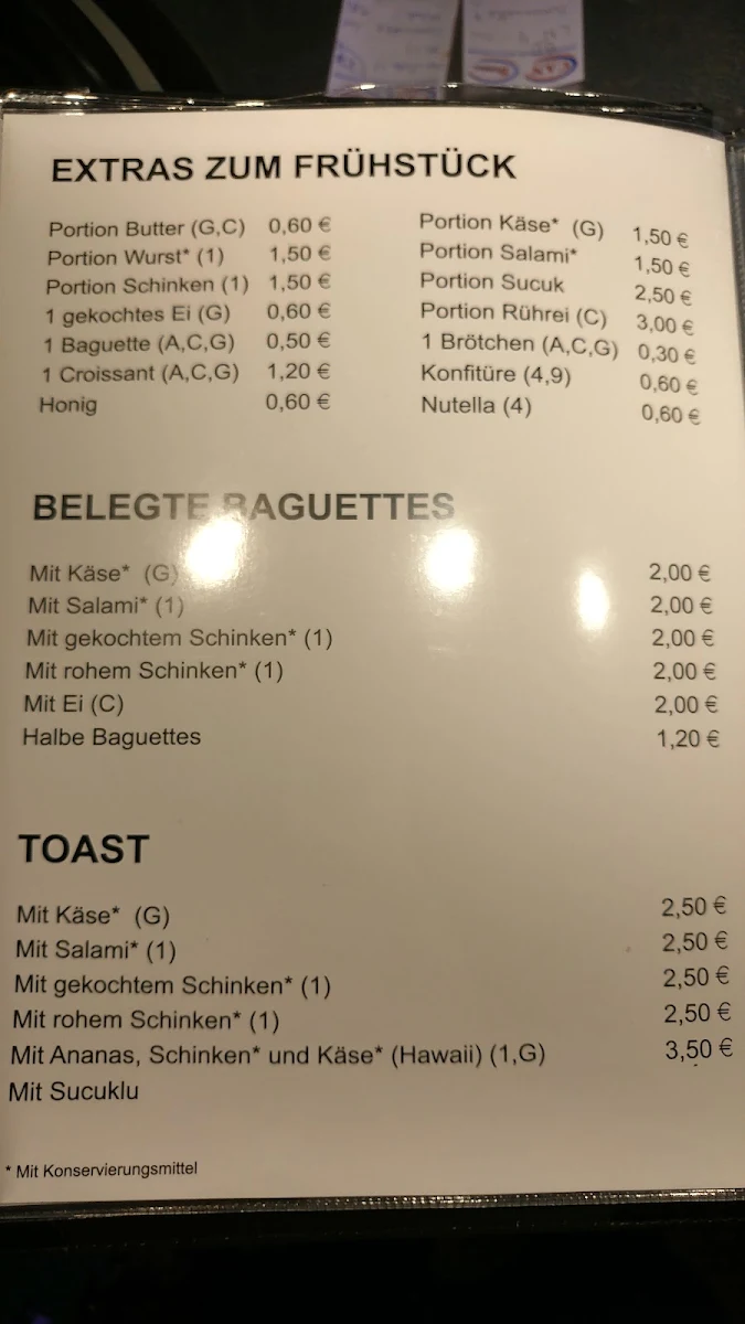 Speisekarte photo 9