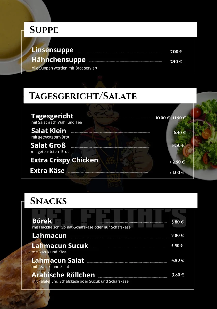Speisekarte photo 3