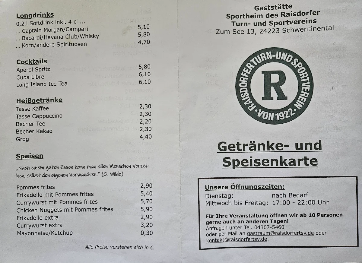 Speisekarte photo 2