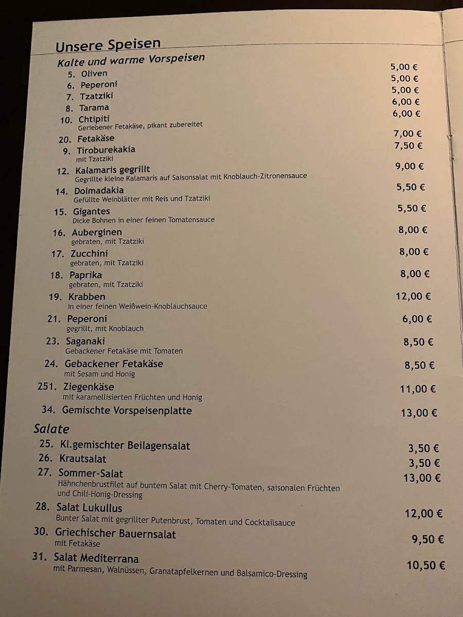 Speisekarte photo 3