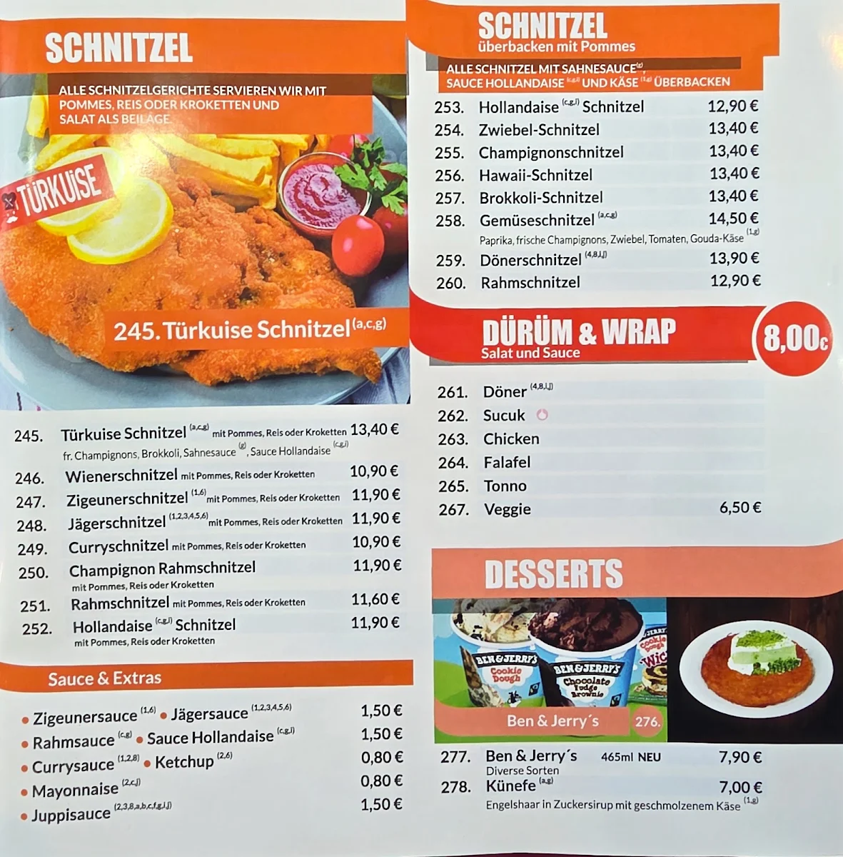 Speisekarte photo 2