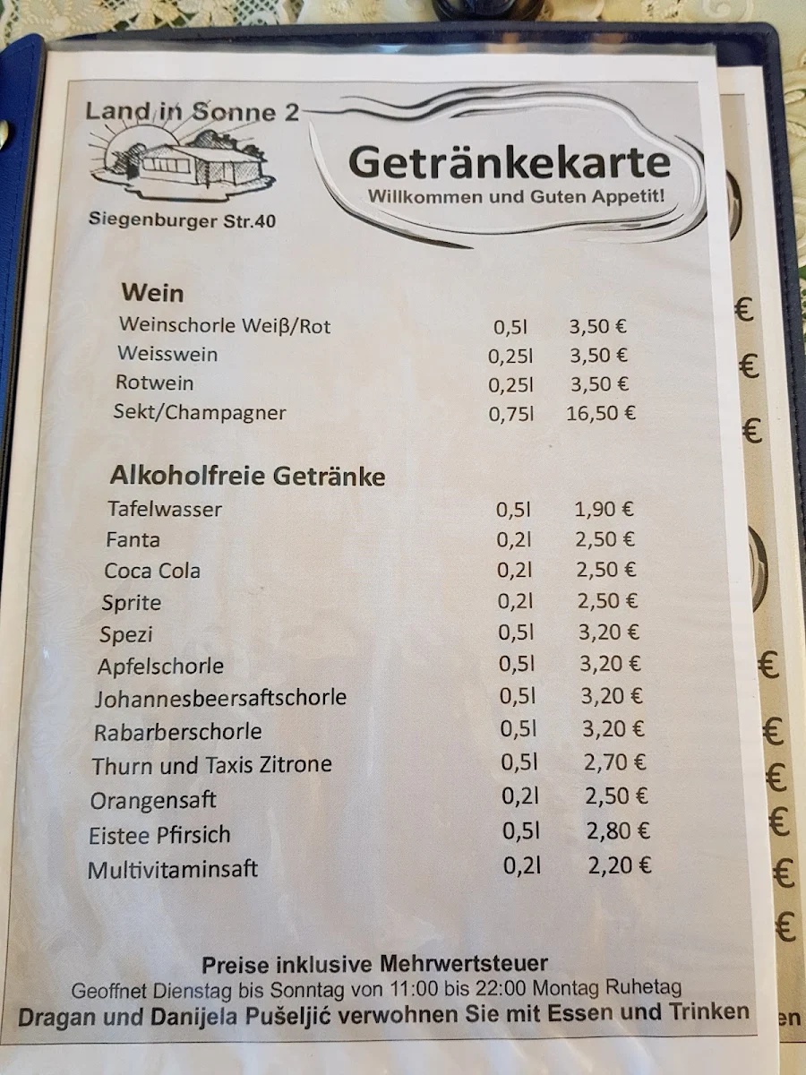 Speisekarte photo 7