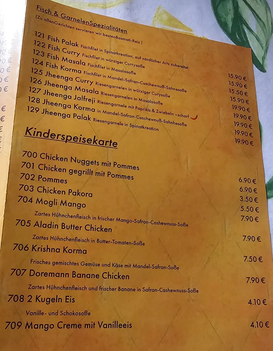 Speisekarte photo 6
